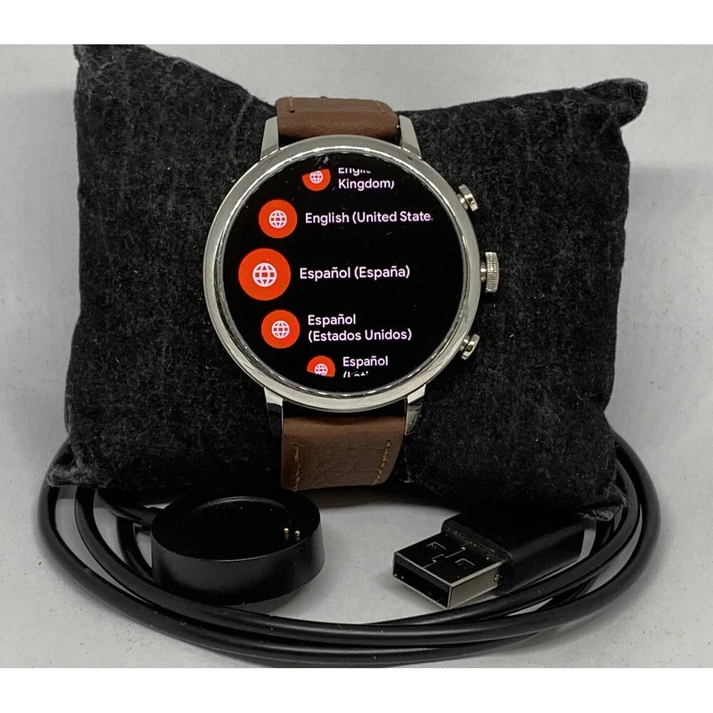Fossil Gen 4 Authentic Digital Dial Smart Watch Custom Band FTW6017 LT316
